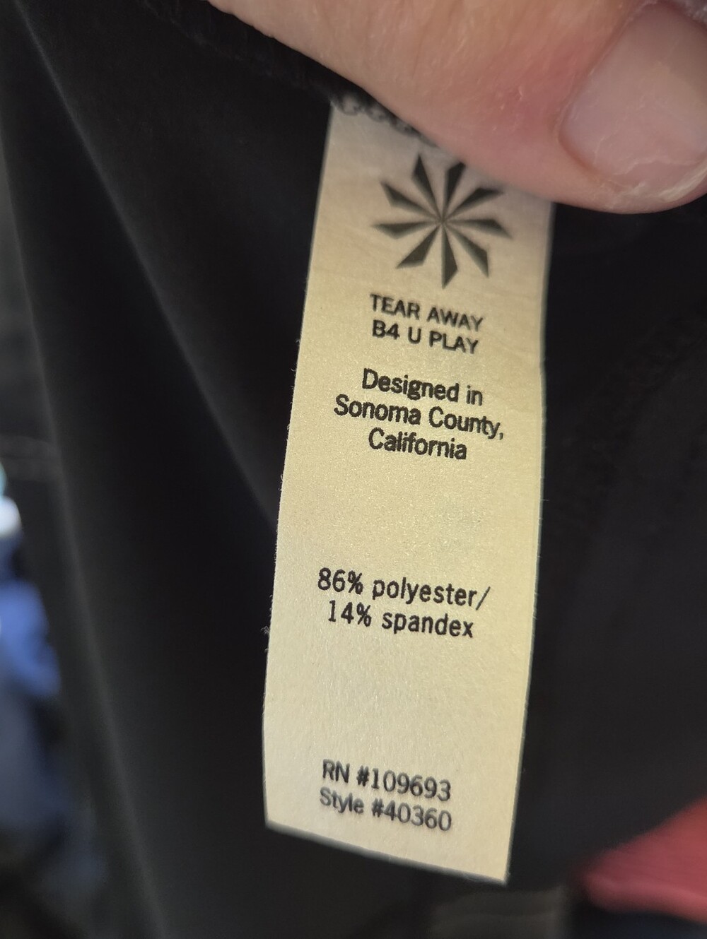 Athleta Black Halter Above the Knee A-Line Dress /Contrast Stitching Size XS - Picture 12 of 13